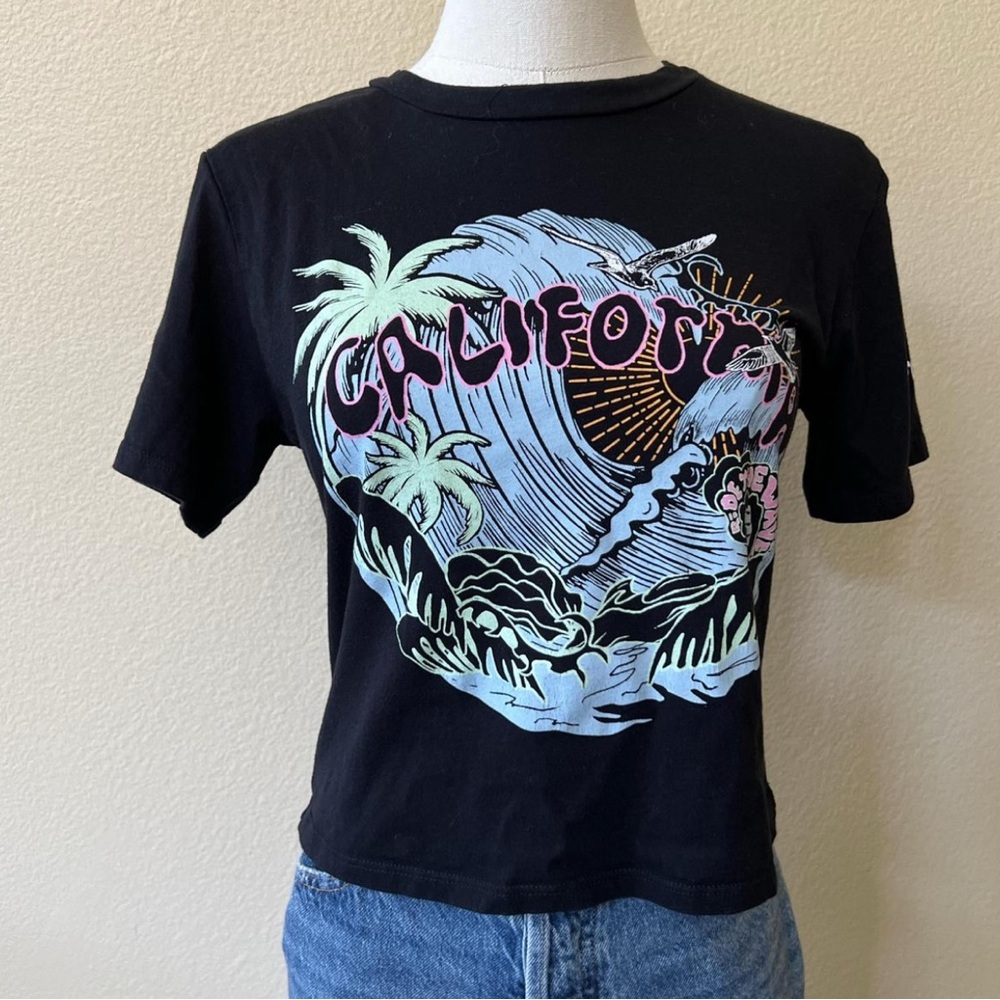 Black California Graphic T-Shirt